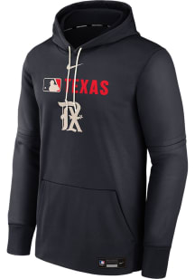 Nike Texas Rangers Mens Navy Blue AC City Connect TF Hood
