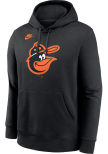 Nike Baltimore Orioles Mens Black Cooperstown Logo Club Long Sleeve Hoodie