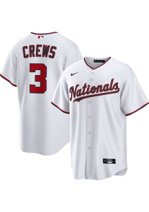Dylan Crews Washington Nationals Mens Replica Home Jersey - White
