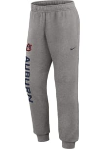 Nike Auburn Tigers Mens Grey Club Fleece Sweatpants