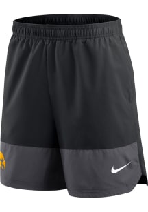 Nike Iowa Hawkeyes Mens Black Dri-Fit Woven Shorts