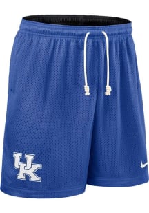 Nike Kentucky Wildcats Mens Blue Dri-FIT Knit Shorts