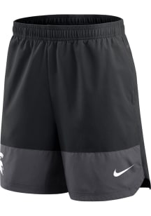Nike Michigan State Spartans Mens Black Dri-Fit Woven Shorts