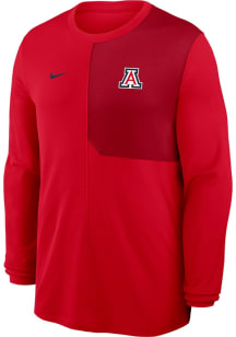 Nike Arizona Wildcats Red Coach Top Long Sleeve T-Shirt