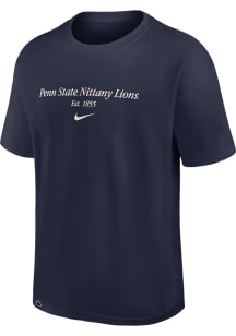 Nike Penn State Nittany Lions Navy Blue Max 90 Short Sleeve T Shirt