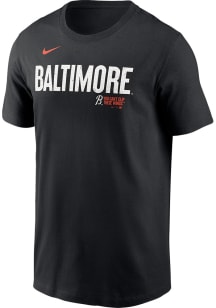 Nike Baltimore Orioles Black City Connect Short Sleeve T Shirt