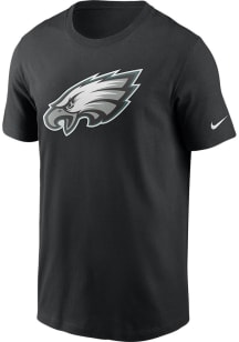 Nike Philadelphia Eagles Black Logo Essential Short Sleeve T Shirt