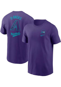 Nike Arizona Diamondbacks Black City Connect Short Sleeve T Shirt