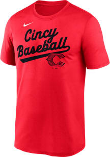 Nike Cincinnati Reds Red City Connect Short Sleeve T Shirt