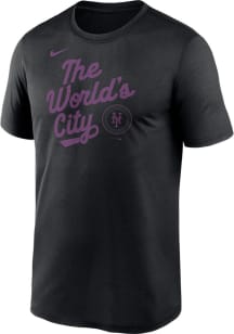 Nike New York Mets Black City Connect Short Sleeve T Shirt