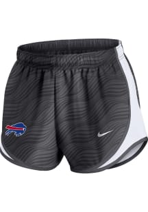Nike Buffalo Bills Womens Anthracite Patterned Tempo Shorts