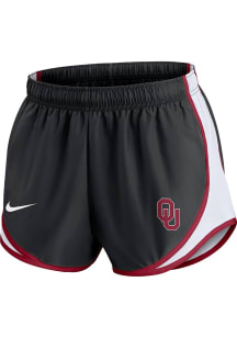 Nike Oklahoma Sooners Womens Black Tempo Shorts
