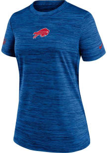 Nike Buffalo Bills Womens Blue Sideline Velocity T-Shirt