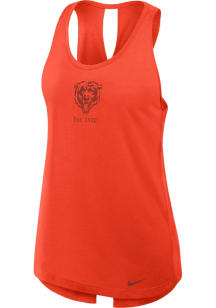 Nike Chicago Bears Womens Orange Primetime Tank Top