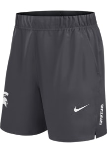 Nike Michigan State Spartans Mens Charcoal Victory Shorts