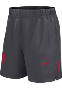 Nike Ohio State Buckeyes Mens Charcoal Victory Shorts