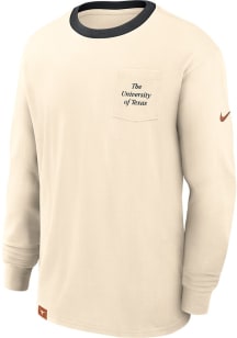 Nike Texas Longhorns Natural Max 90 Long Sleeve T Shirt