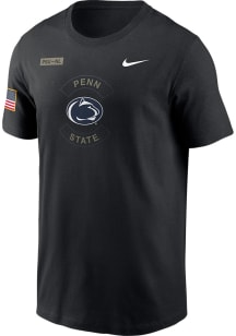 Nike Penn State Nittany Lions Black Military Appreciation Dri-FIT Short Sleeve T Shirt