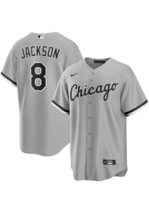 Bo Jackson Chicago White Sox Mens Replica Road Jersey - Grey