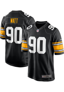 TJ Watt  Nike Pittsburgh Steelers Black Alternate Game Football Jersey