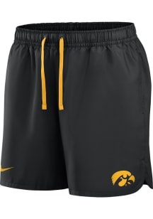 Nike Iowa Hawkeyes Mens Black WOVEN FLOW Shorts