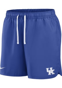 Nike Kentucky Wildcats Mens Blue WOVEN FLOW Shorts