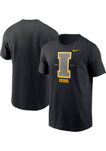 Nike Iowa Hawkeyes Black LOCAL IMPRINT Short Sleeve T Shirt