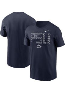 Nike Penn State Nittany Lions Navy Blue LOCAL IMPRINT Short Sleeve T Shirt