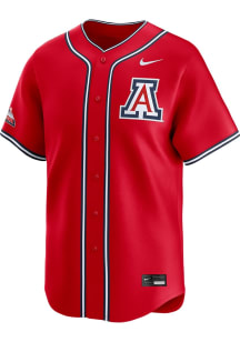 Nike Arizona Wildcats Mens Red Alt Baseball Jersey