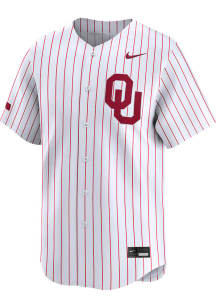 Nike Oklahoma Sooners Mens White Alt Baseball Jersey