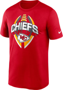 Nike Kansas City Chiefs Red Icon Legend Short Sleeve T Shirt