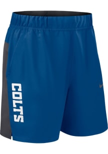 Nike Indianapolis Colts Mens Blue Woven Shorts
