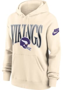 Nike Minnesota Vikings Womens White Fleece Hooded Sweatshirt