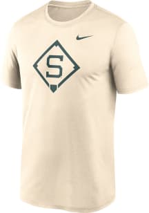 Nike Michigan State Spartans Natural BASEBALL DIAMOND Short Sleeve T Shirt