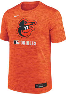 Nike Baltimore Orioles Orange AC Velocity Short Sleeve T Shirt