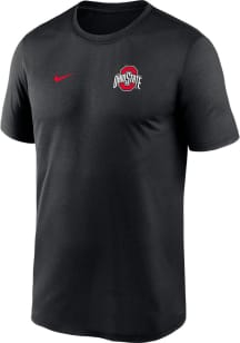 Nike Ohio State Buckeyes Black Sideline Legend Short Sleeve T Shirt