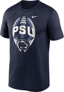 Nike Penn State Nittany Lions Navy Blue Legend Football Short Sleeve T Shirt