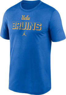 Nike UCLA Bruins Blue Sideline Legend Short Sleeve T Shirt