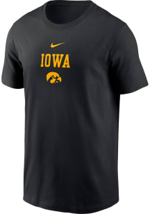 Nike Iowa Hawkeyes Black Legacy Alma Mater Short Sleeve T Shirt