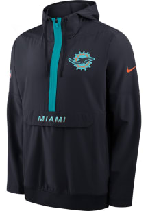 Nike Miami Dolphins Mens  Sideline Rivalry Anorak Pullover Jackets
