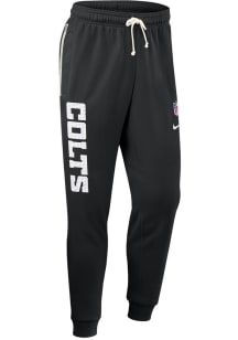 Nike Indianapolis Colts Mens Black Sideline Taper Sweatpants