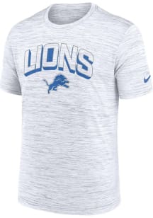 Nike Detroit Lions White Primetime Velocity Arch Short Sleeve T Shirt