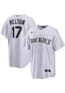 Todd Helton Colorado Rockies Mens Replica Home Jersey - White