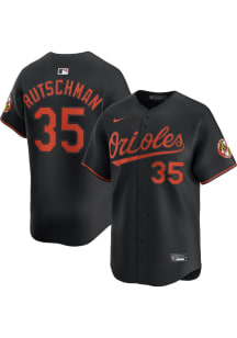 Adley Rutschman Nike Baltimore Orioles Mens Black Alternate Limited Baseball Jersey