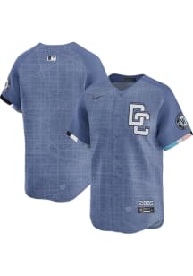 Nike Washington Nationals Mens Blue City Connect Limited Baseball Jersey