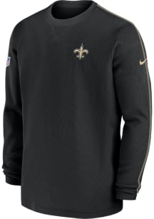 Nike New Orleans Saints Black Coach Long Sleeve T-Shirt