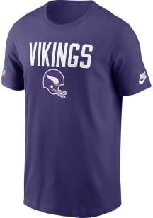Nike Minnesota Vikings Purple Sideline Short Sleeve T Shirt