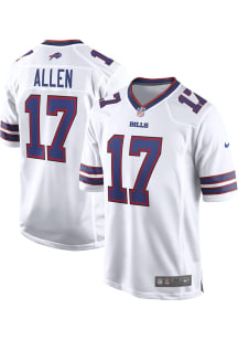 Josh Allen  Nike Buffalo Bills White Road Football Jersey