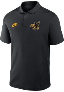 Nike Iowa Hawkeyes Mens Black Victory Short Sleeve Polo