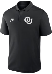 Nike Oklahoma Sooners Mens Black Victory Short Sleeve Polo